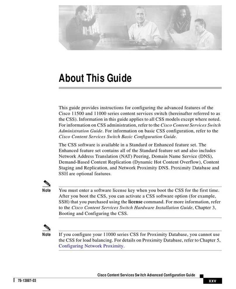 Cisco 11500 Series User manual