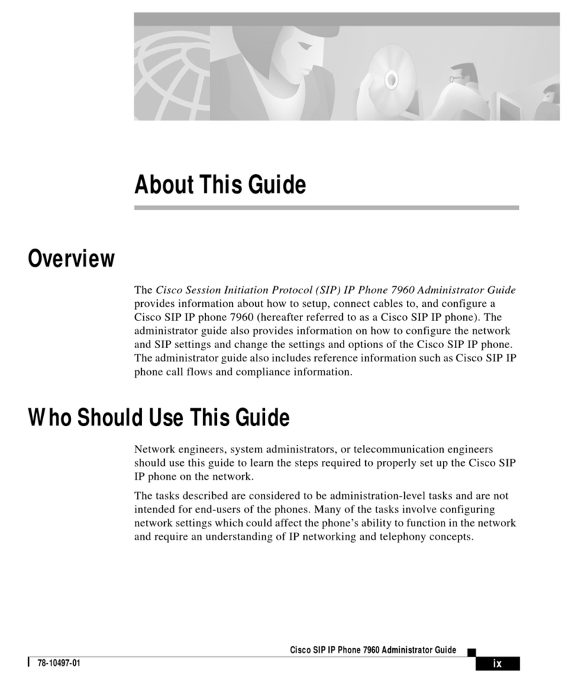 Cisco Cisco 7960 Administrator's guide