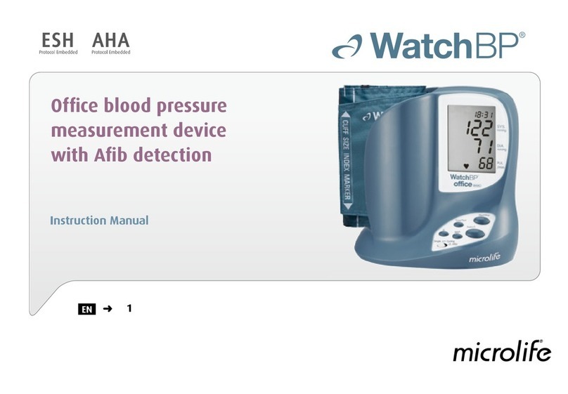 Microlife WatchBP Office BASIC+ instruction manual