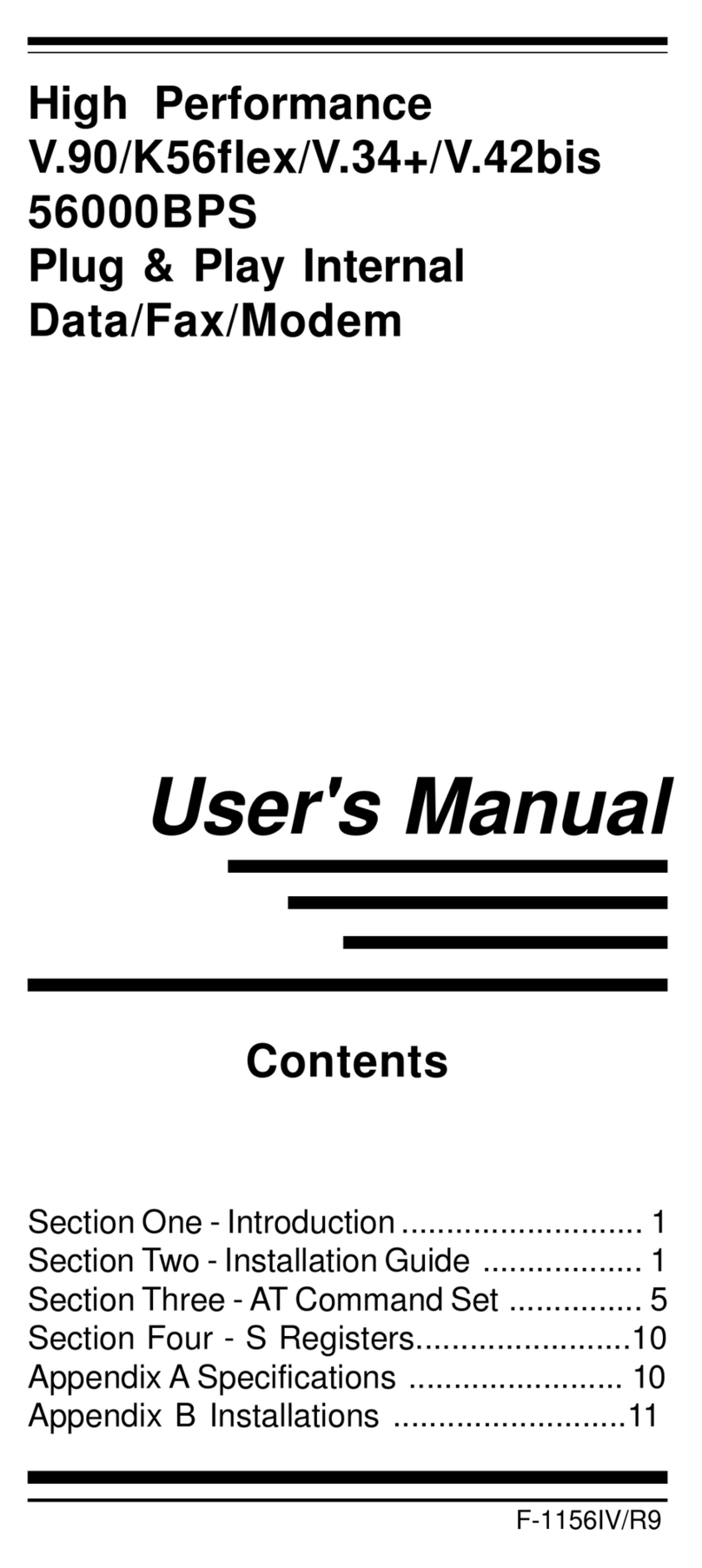 Acorp 56000BPS user manual