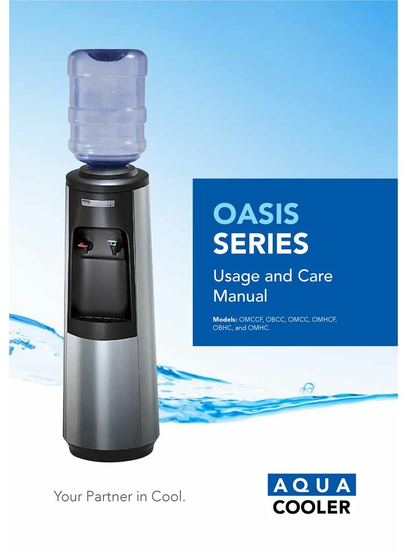 Aqua Cooler OMCCF User manual