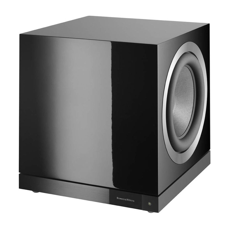 Bowers & Wilkins DB2D user guide Bowers & Wilkins DB2D user guide