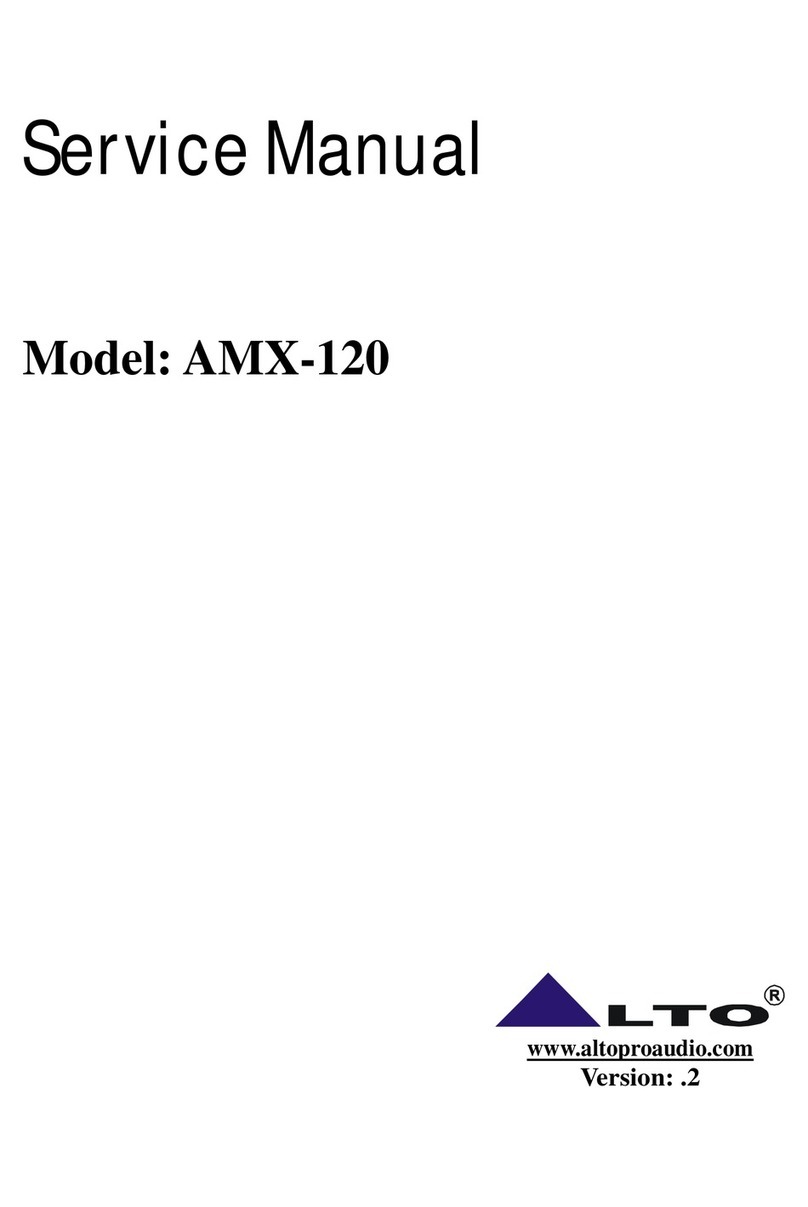 Alto APM 120 User manual