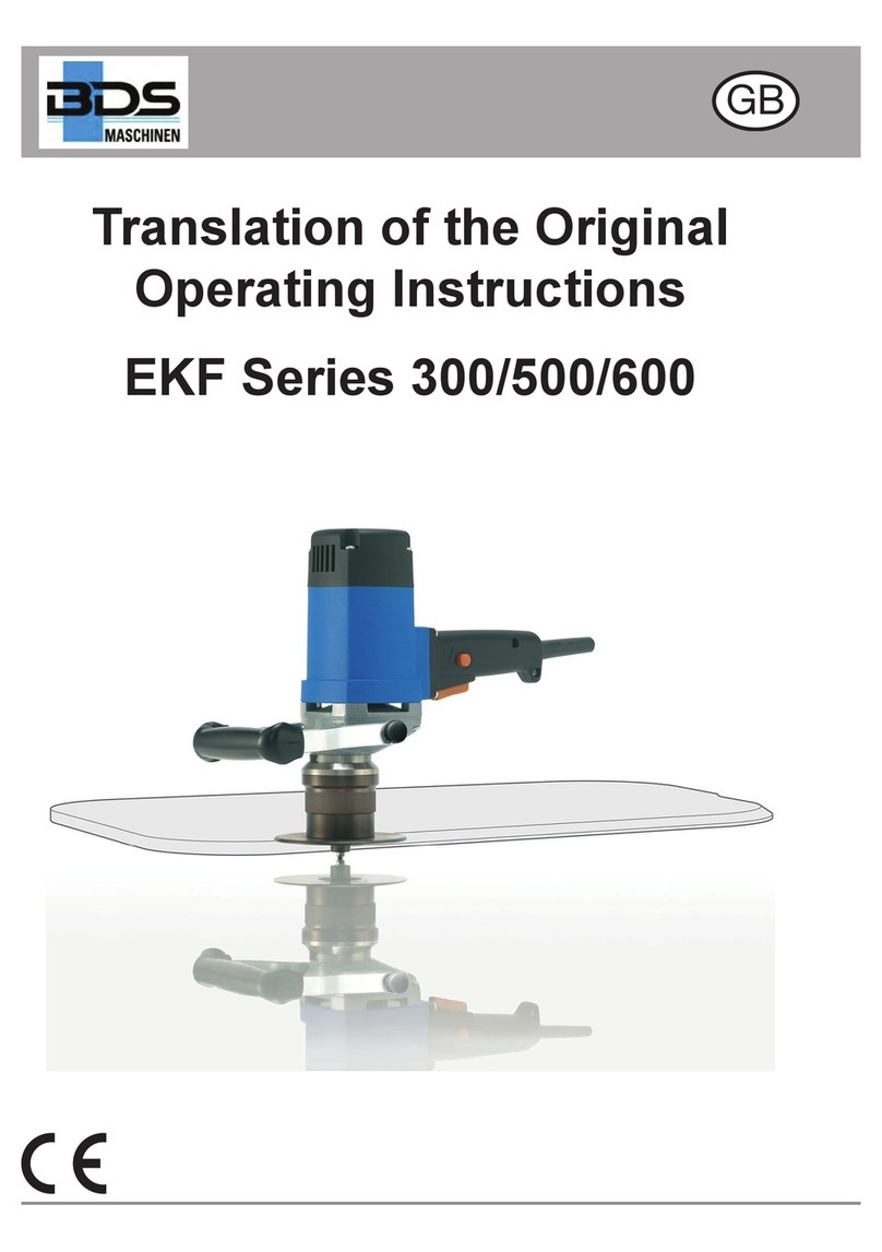 BDS EKF 450 User manual