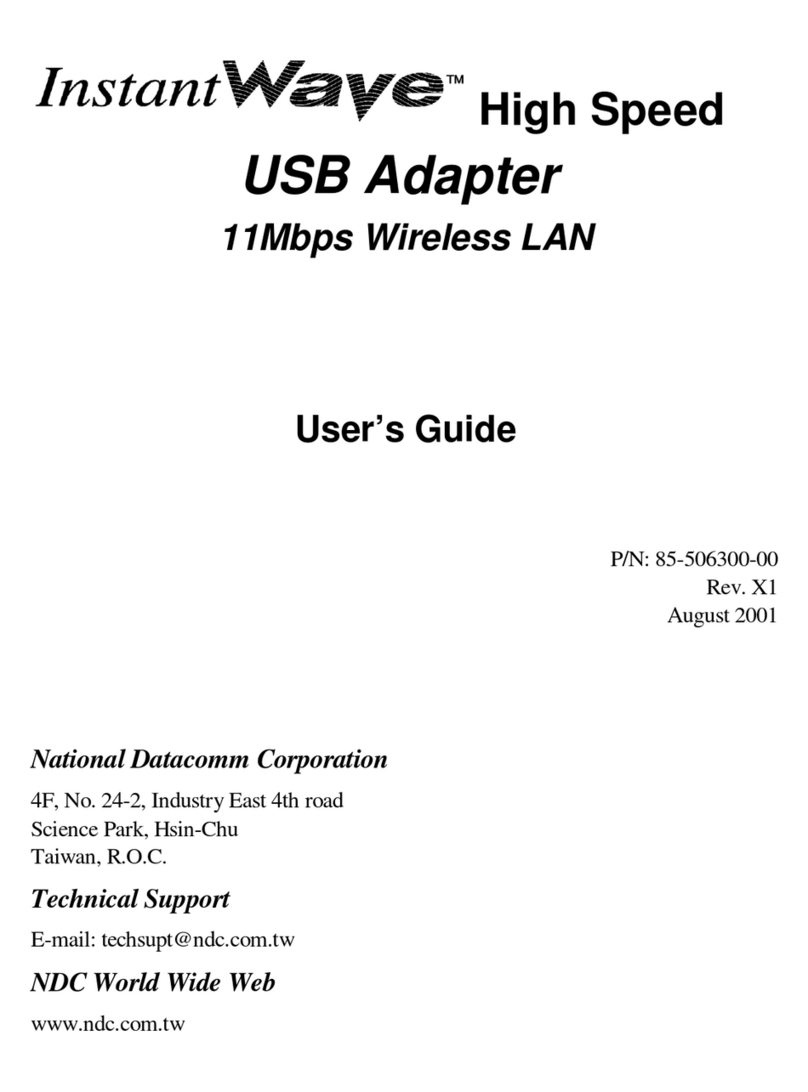 NDC Instant Wave High Speed user guide