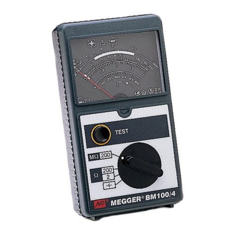 Megger BM100/4 user guide