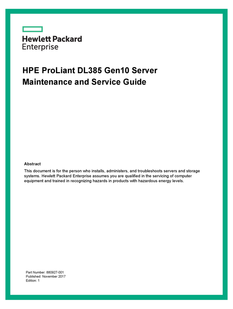 HPE ProLiant DL385 Gen10 Manual