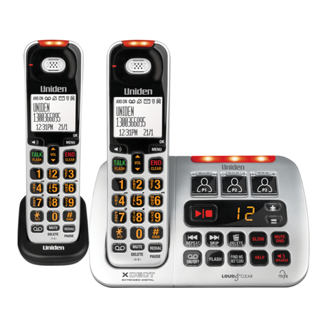 Uniden XDECT SSE45 User manual