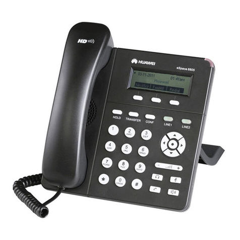 Huawei eSpace 6805 user manual