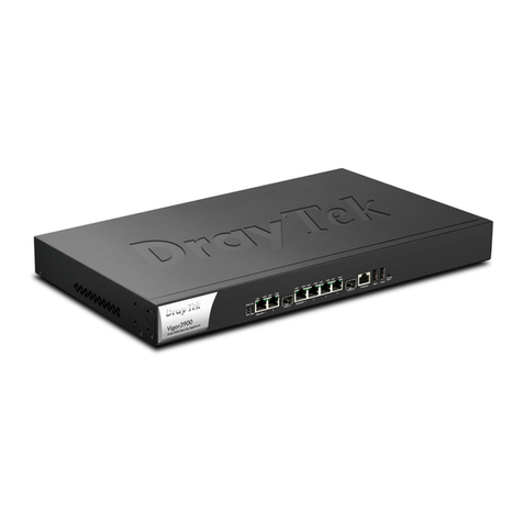 Draytek Vigor3900 Series user guide