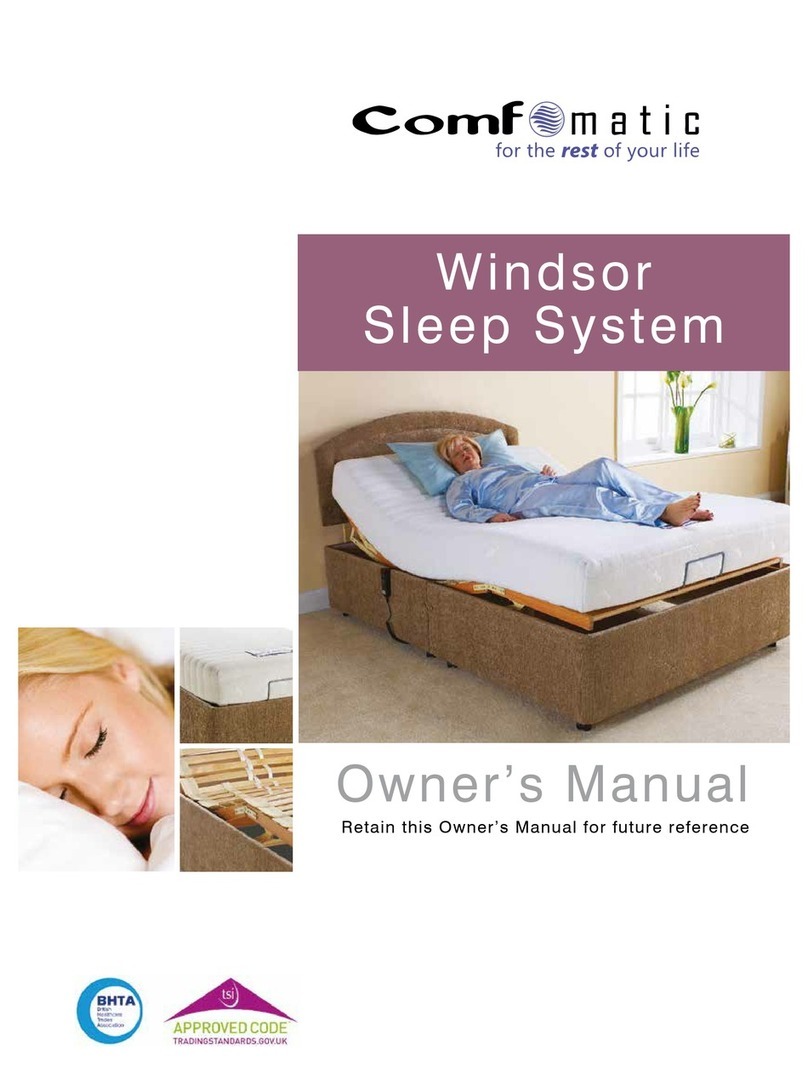 Comfomatic Windsor owner's manual Comfomatic Windsor owner's manual