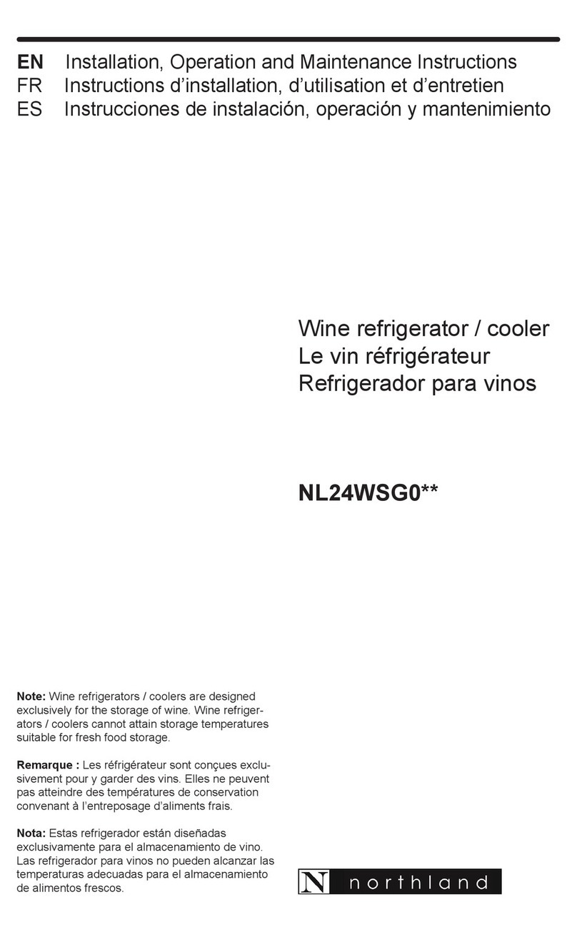 Northland NL24WSG0 series Installation, operation and maintenance instructions