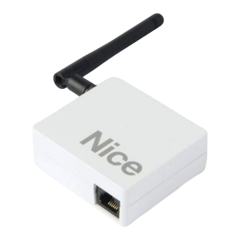 Nice IT4WIFI Instructions and warnings for installation and use