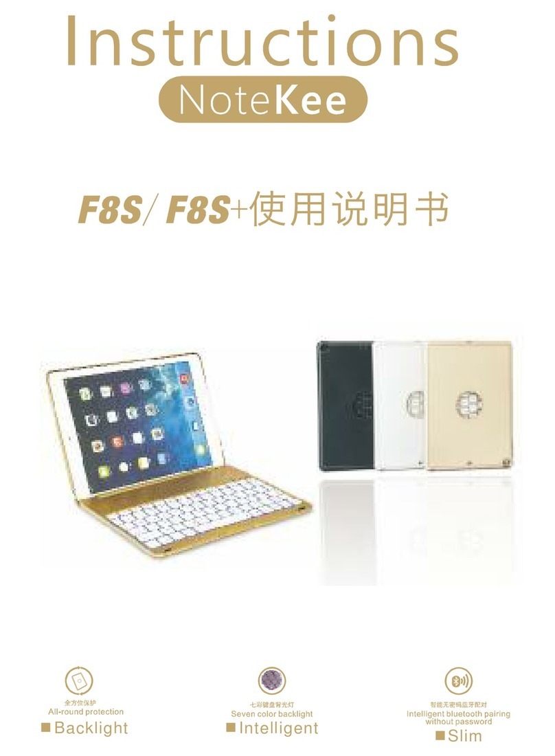 Cooper Cases NoteKee F8S instructions