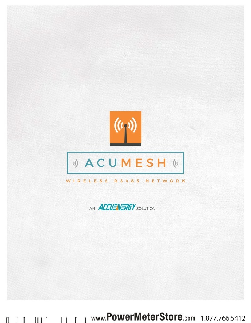 AccuEnergy AcuMesh Wireless RS485 manual