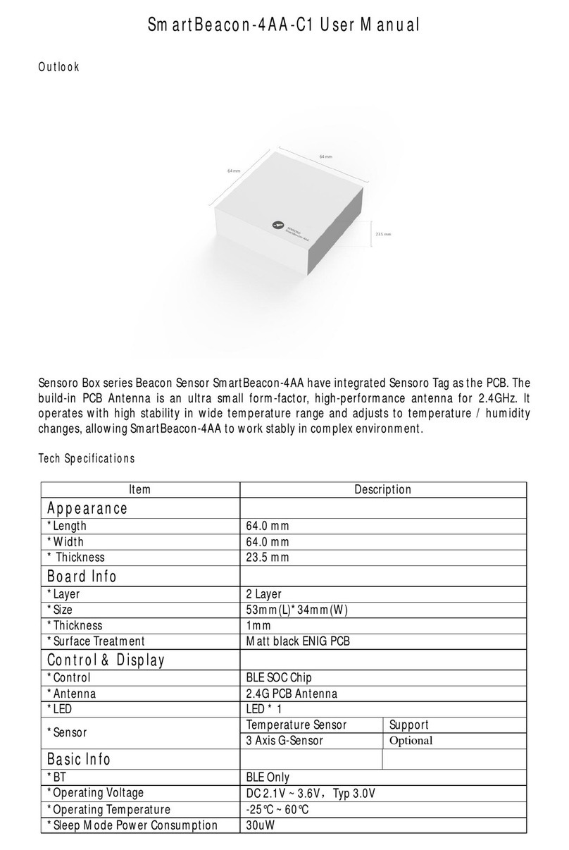 SENSORO SmartBeacon-4AA-C1 user manual