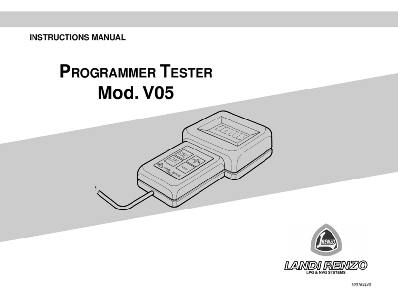 Landi Renzo V05 instruction manual