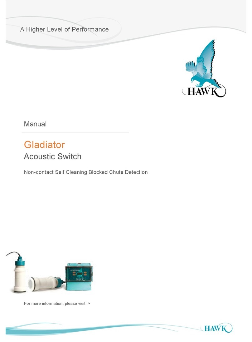 Hawk Gladiator User manual