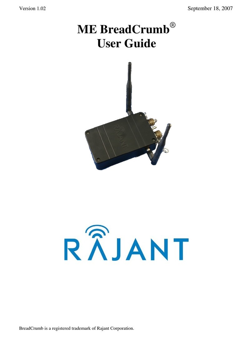 Rajant Corporation ME BreadCrumb user guide