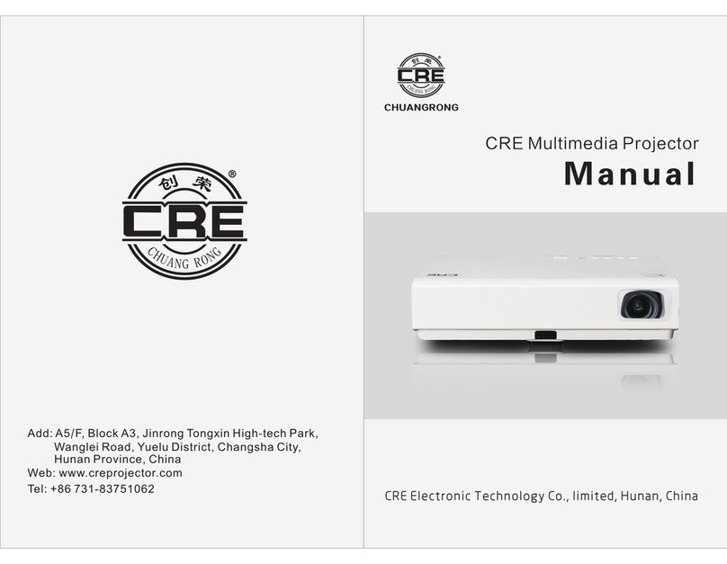 CRE X3001 User manual