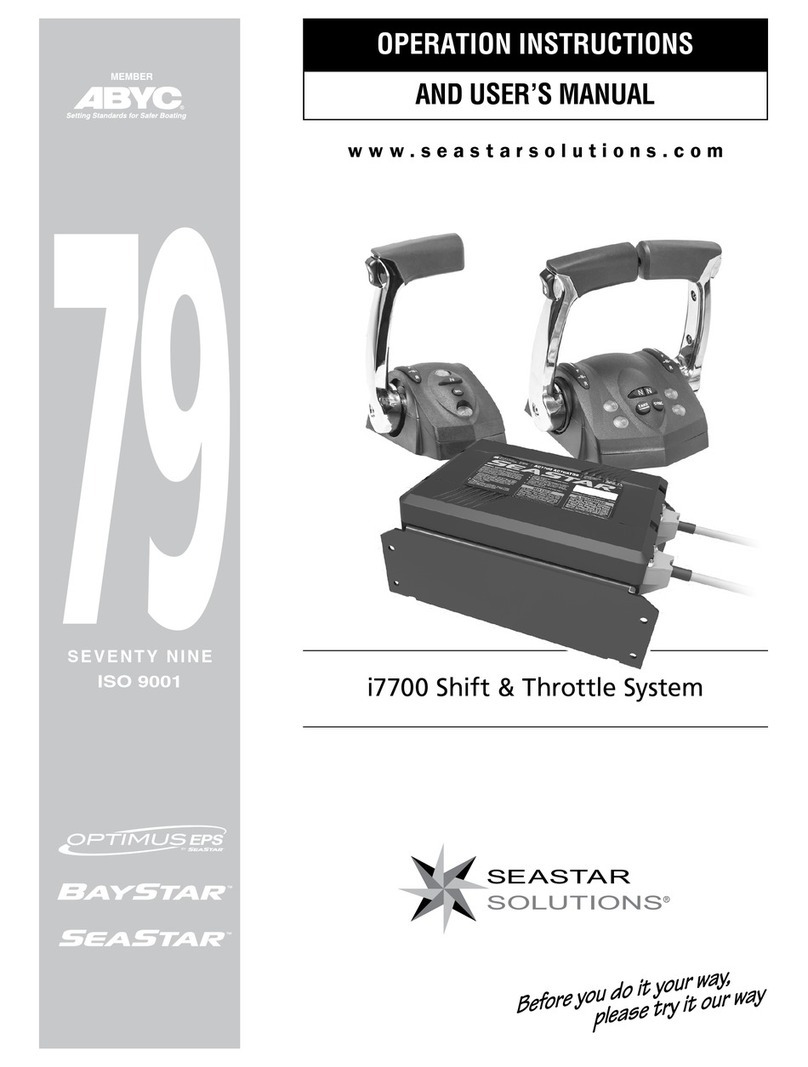 Seastar Solutions i7700 Operation instructions
