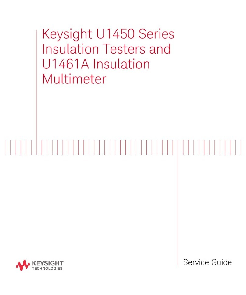 Keysight Technologies U1453A Service guide