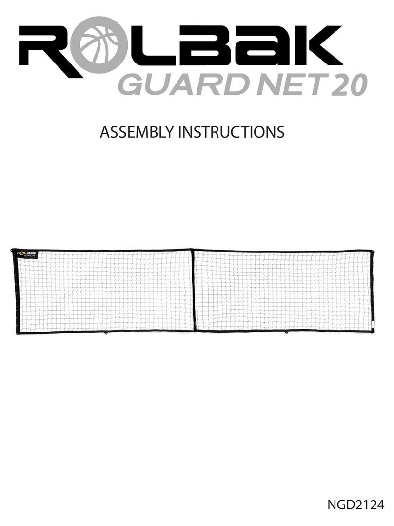 Rolbak Guard Net 20 Assembly instructions