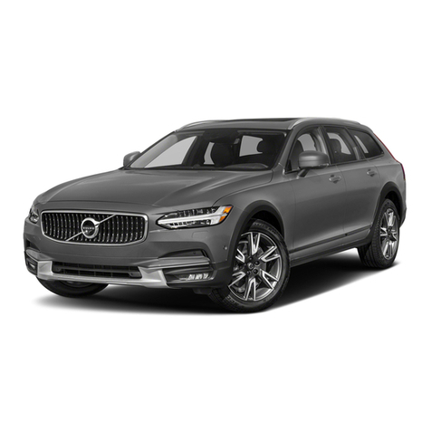 Volvo V90 - ACCESSORY PANEL User manual Volvo V90 - ACCESSORY PANEL User manual