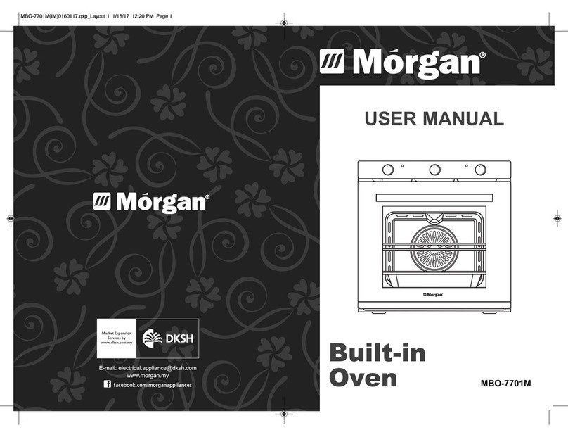 Morgan MBO-7701M User manual