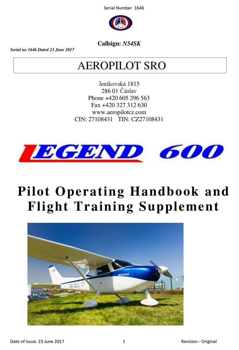 Aeropilot-SRO Legend 600 Pilot operating handbook and training manual