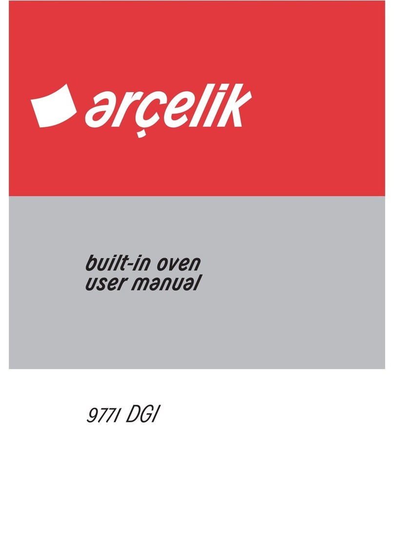 arcelik 9771I DGI User manual