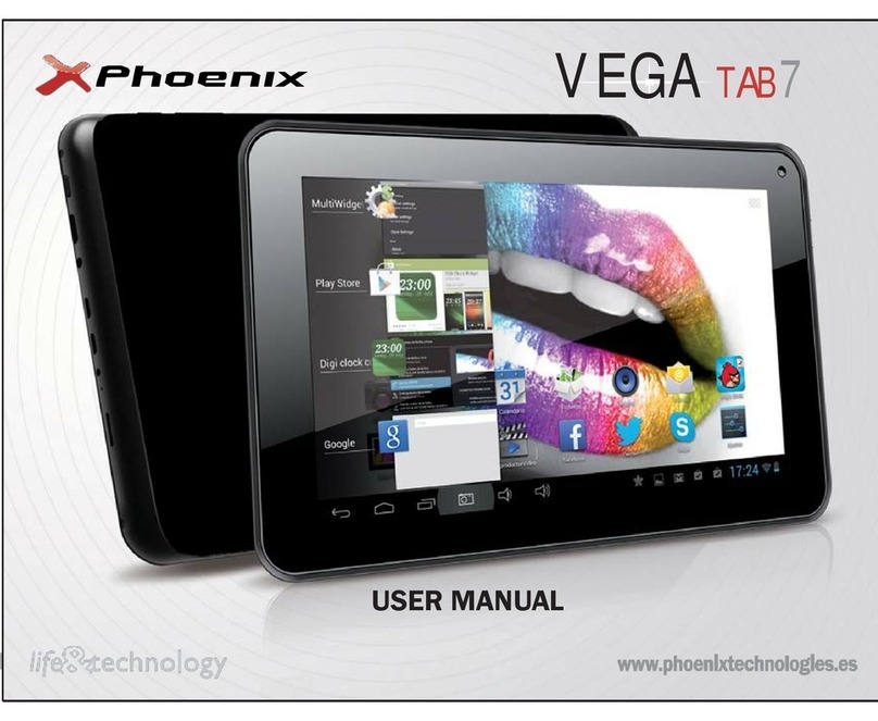 Phoenix VEGA TAB 7 user manual