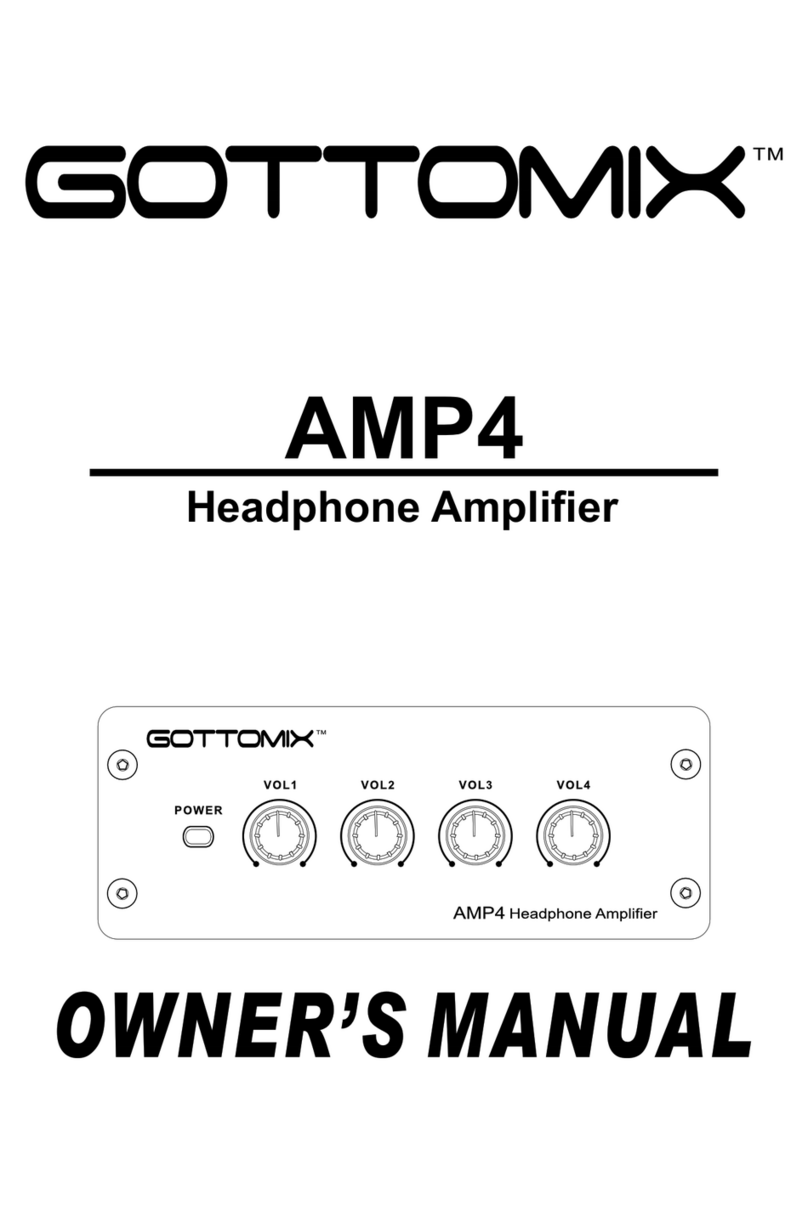 GOTTOMIX AMP4 owner's manual