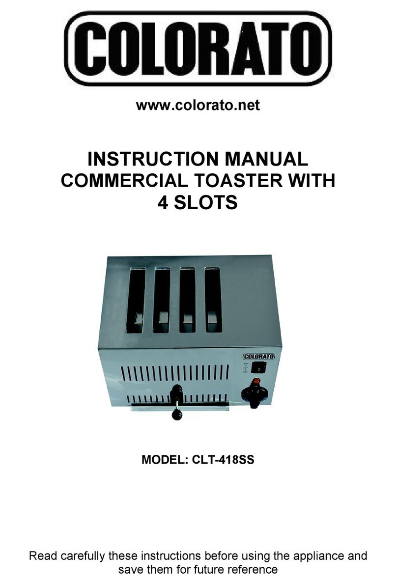 COLORATO CLT-418SS instruction manual