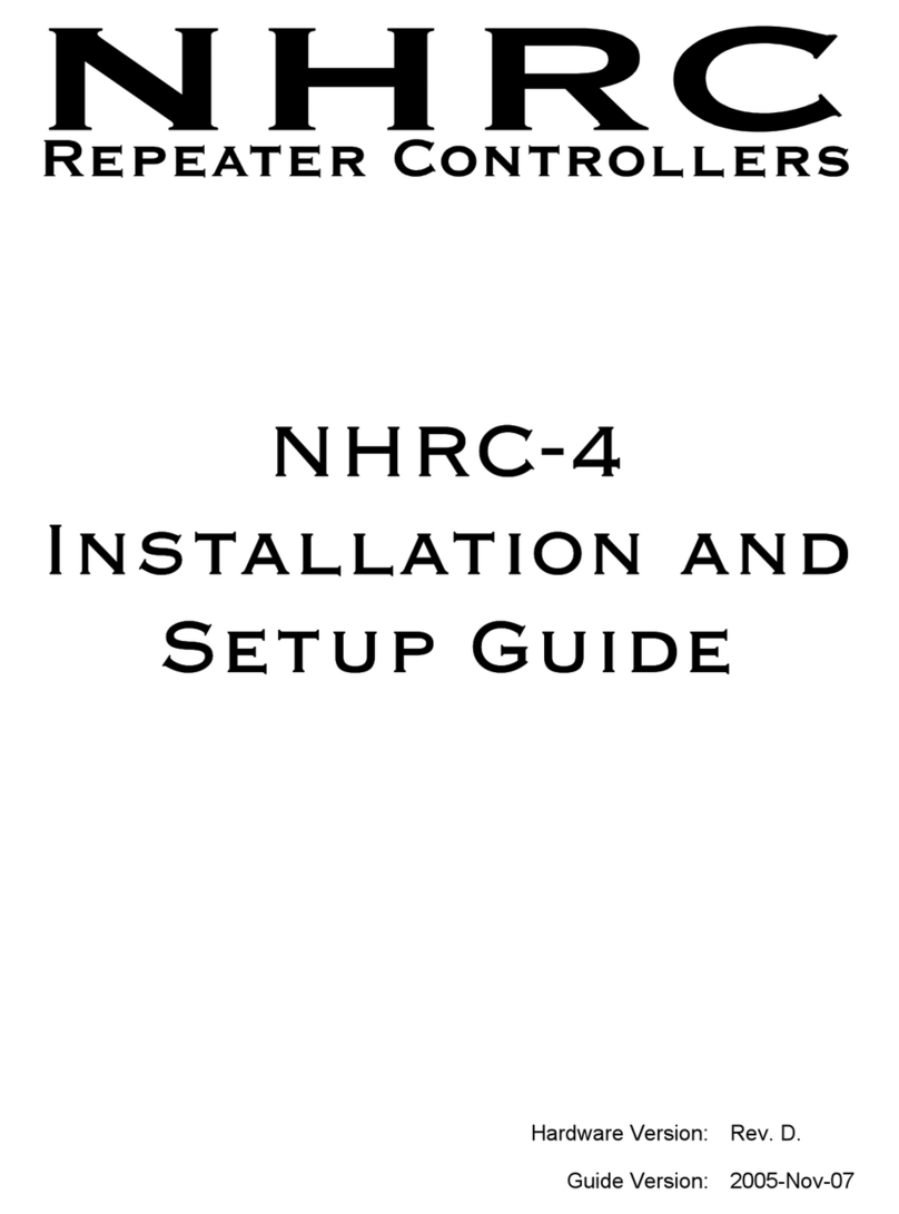 NHRC NHRC-4 Installation and setup gude