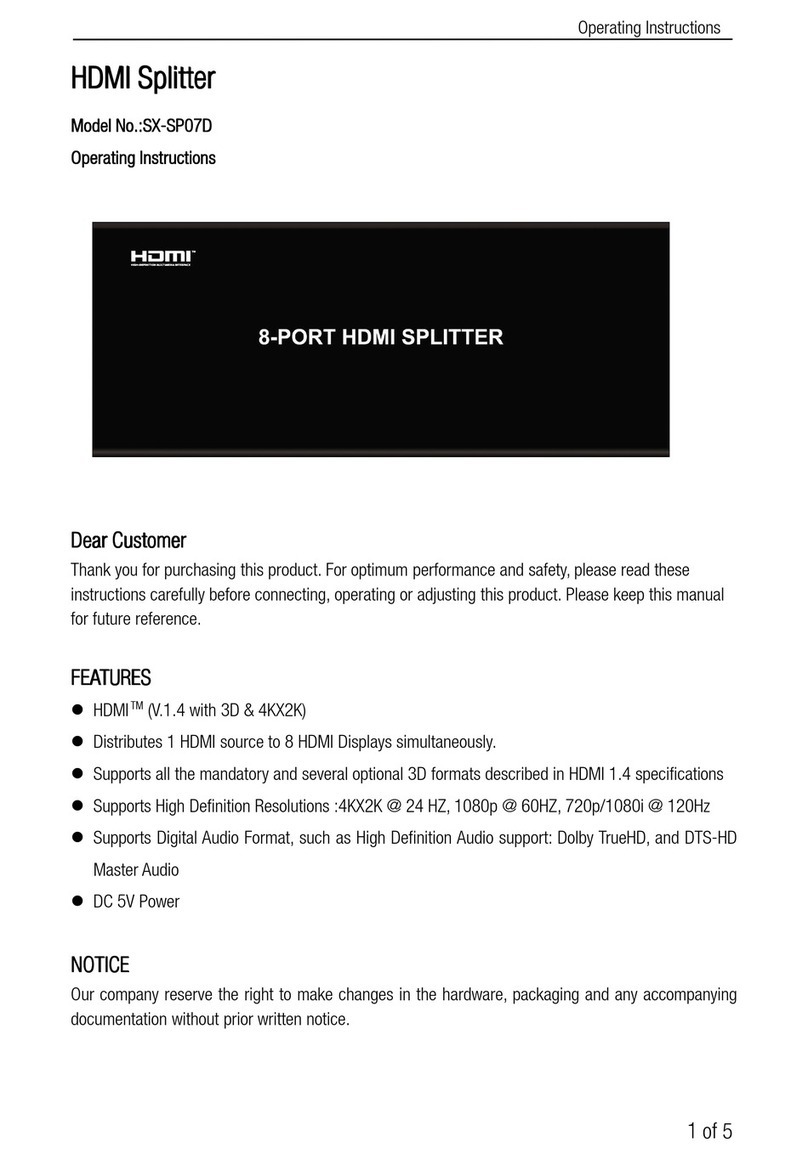 Foxun SX-SP07D operating instructions Foxun SX-SP07D operating instructions