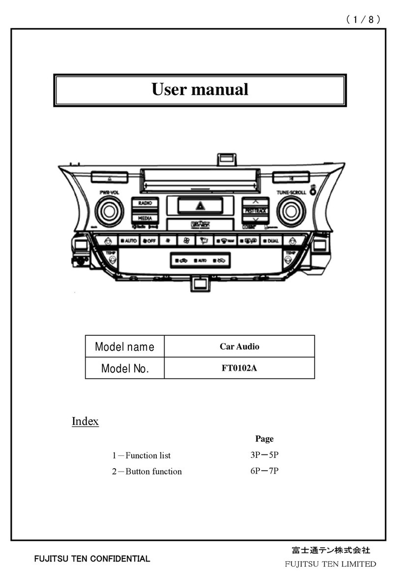 Fujitsu FT0102A user manual