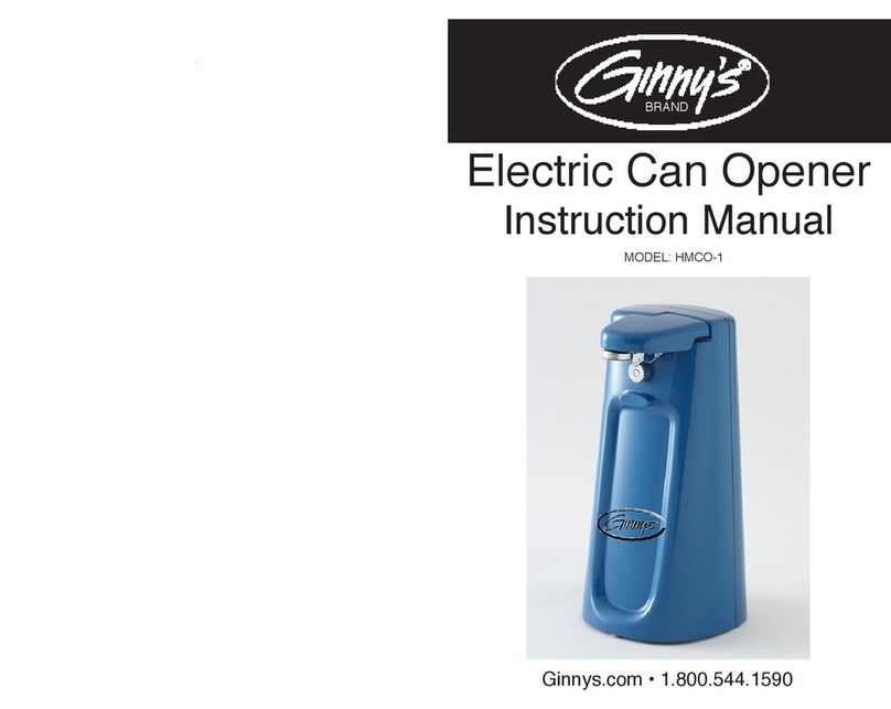 Ginnys HMCO-1 instruction manual
