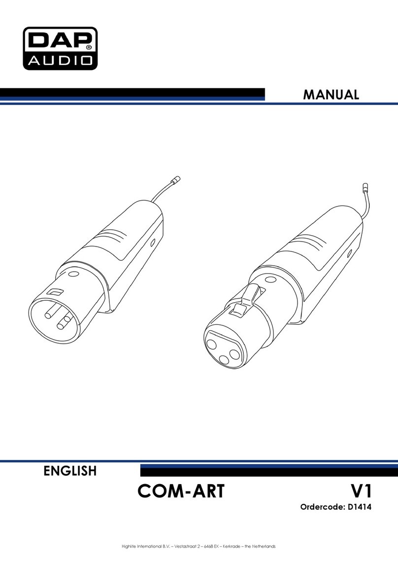 DAPAudio COM-AT manual