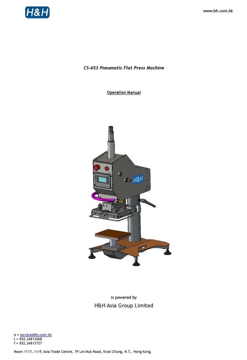 H&H CS-653 Operation manual