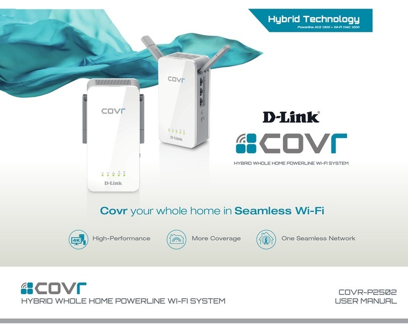 D-Link COVR-P2502 User manual D-Link COVR-P2502 User manual