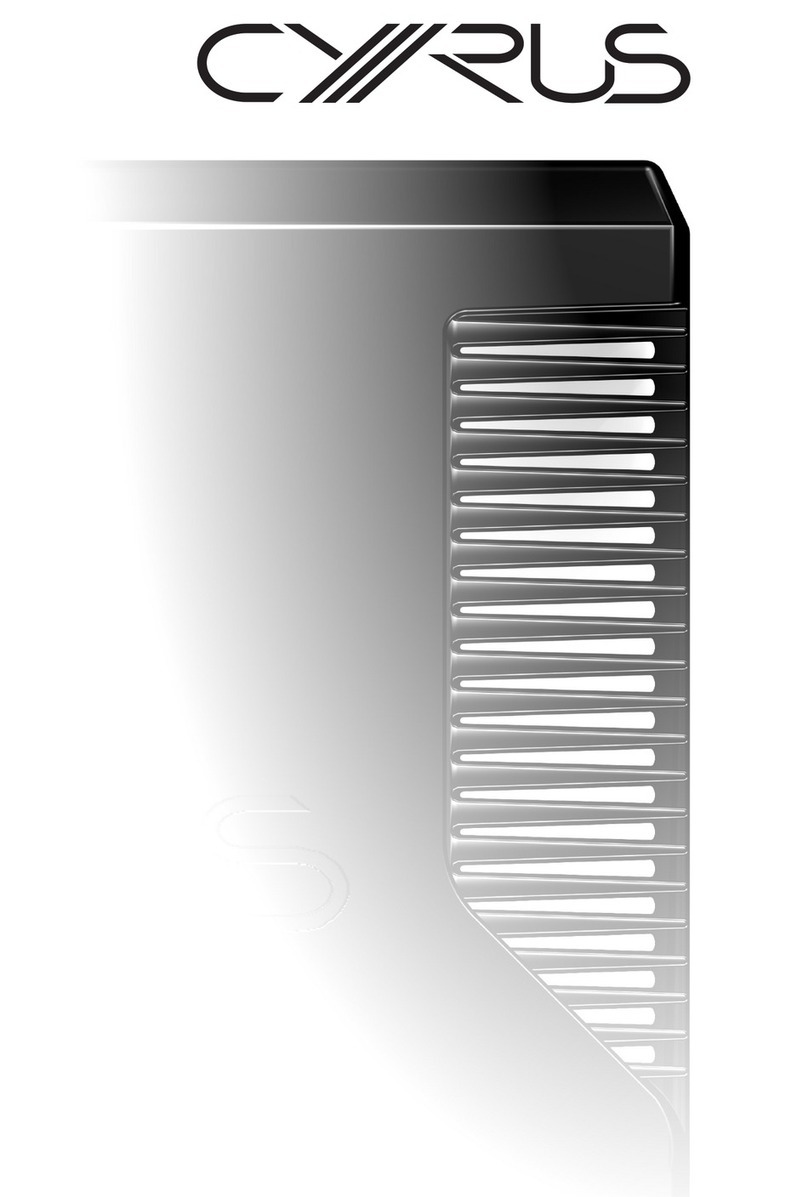 Cyrus iR14 User manual