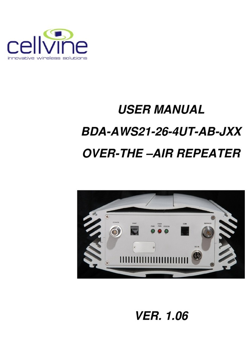 Cellvine BDA-AWS21-26-4UT-AB-JXX user manual