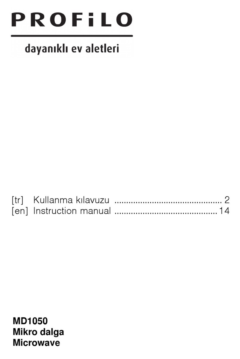 PROFILO MD1050 instruction manual
