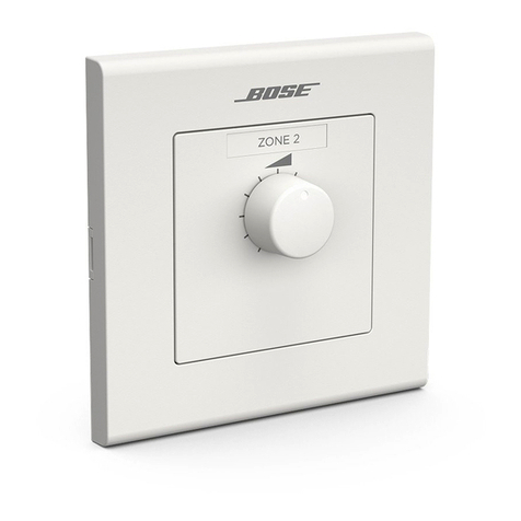 Bose controlcenter CC-1 Operating instructions Bose controlcenter CC-1 Operating instructions