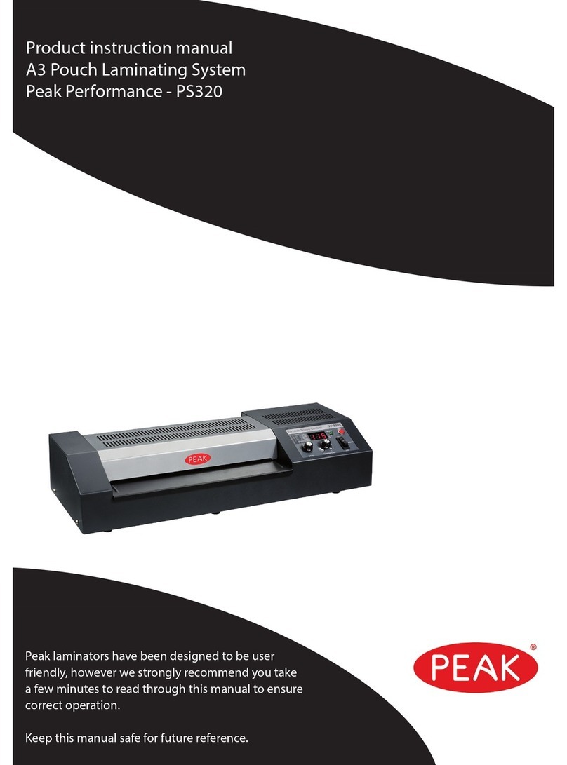 Peak Peak Performance PS320 Product instruction manual