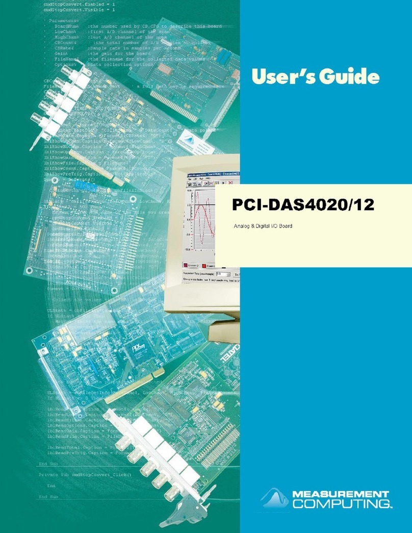 Measurement Computing PCI-DAS4020/12 user guide