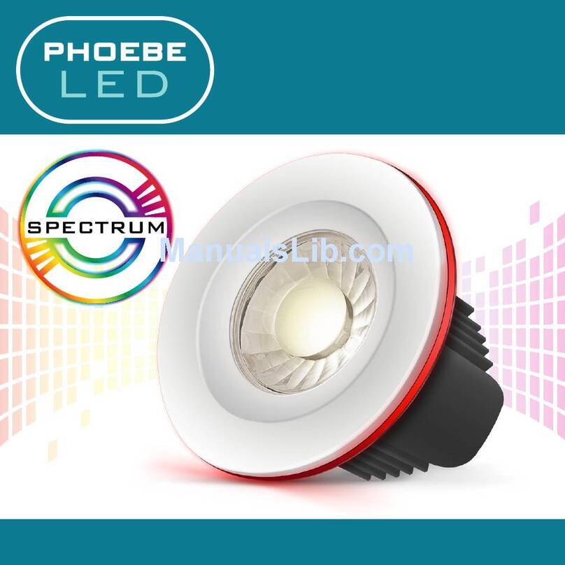Phoebe LED Spectrum 10W RGB installation instructions Phoebe LED Spectrum 10W RGB installation instructions