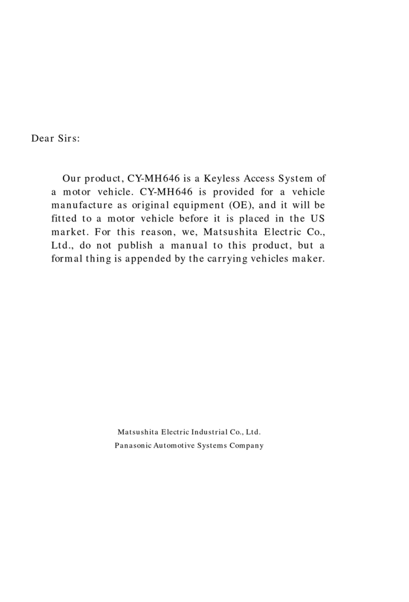 Matsushita Electric EUE24A04 user manual Matsushita Electric EUE24A04 user manual
