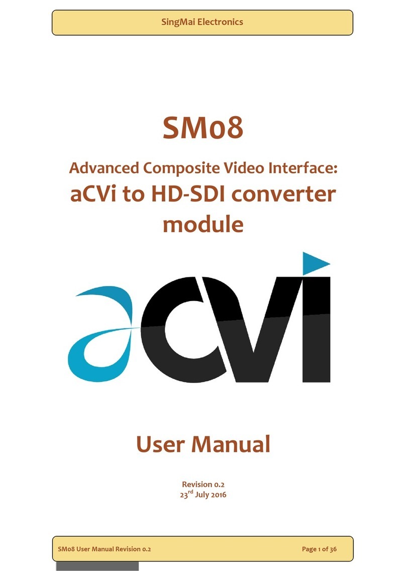 Singmai Electronics SM08 user manual